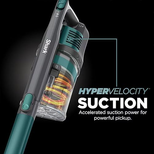 Miniatura 2 de Shark Pet Pro - Aspiradora ligera e inalámbrica, cepillo de limpieza automática, 40 minutos de funcionamiento, extraíble de mano, taza de polvo XL,