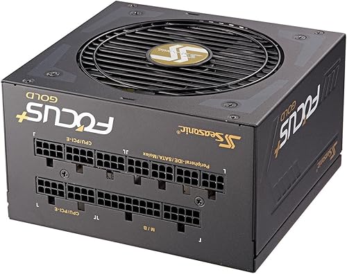 Miniatura 10 de Seasonic - Cooler Focus Plus 550 Gold SSR-550FX 550W 80+ Gold ATX12V y EPS12V Full, modular de 4.72 pulgadas en FDB, compacto de 5.51 pulgadas,