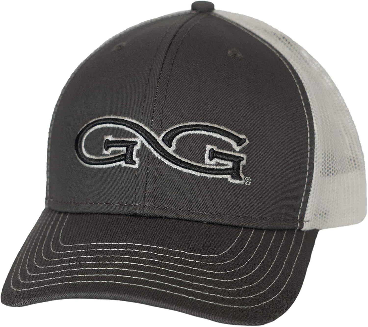 GameGuard Gunmetal Cap | White Meshback