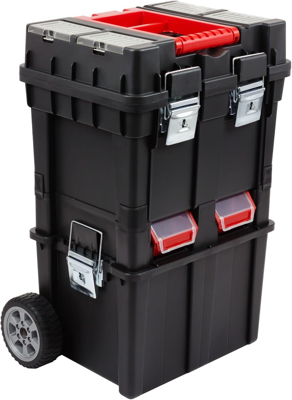 Patrol Group Güde SKRWC1HDCZAPG001 Tool Box Trolley Multifunctional Tool Box Separable Rolling Workshop Black