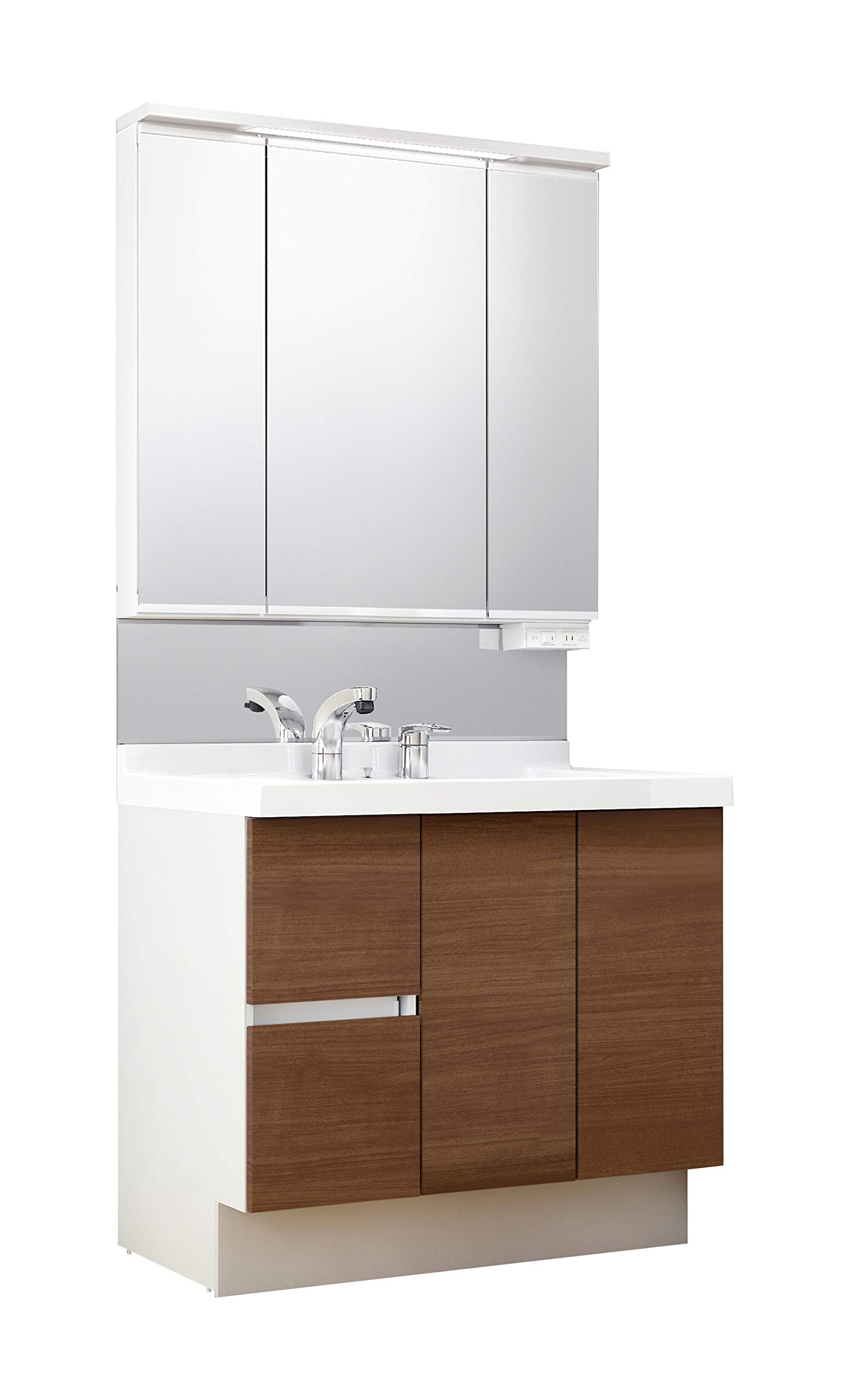 Amazon | 【施工付き】LIXIL(リクシル) INAX 洗面化粧台 セット J1
