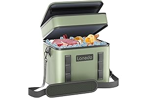 Lisa Lunch Soft Cooler 24 Can, Insulated Bag Portable Lunch Cooler for Camping