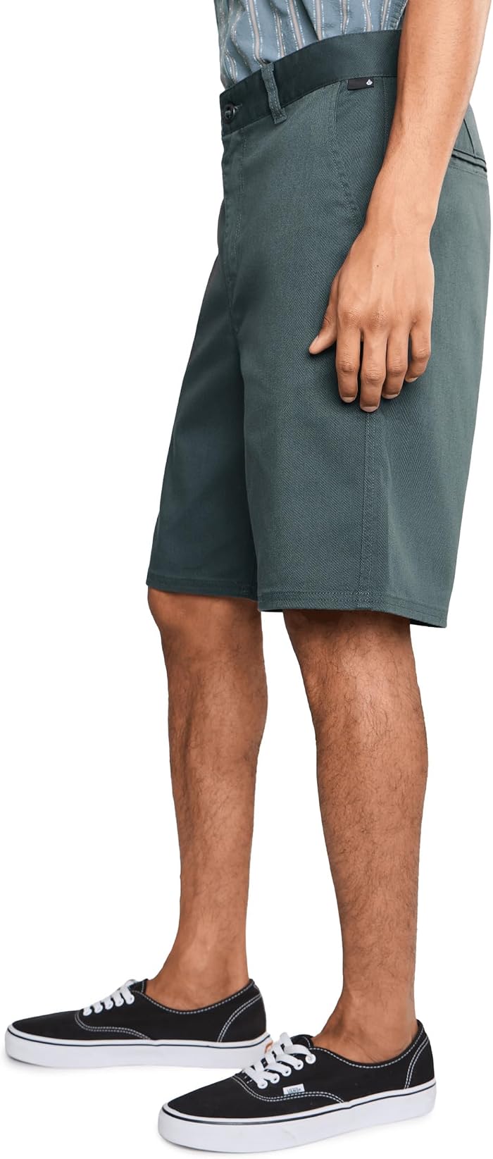 Мужские шорты Volcom Billow Shorts 22", цвет: Серый — фото 4
