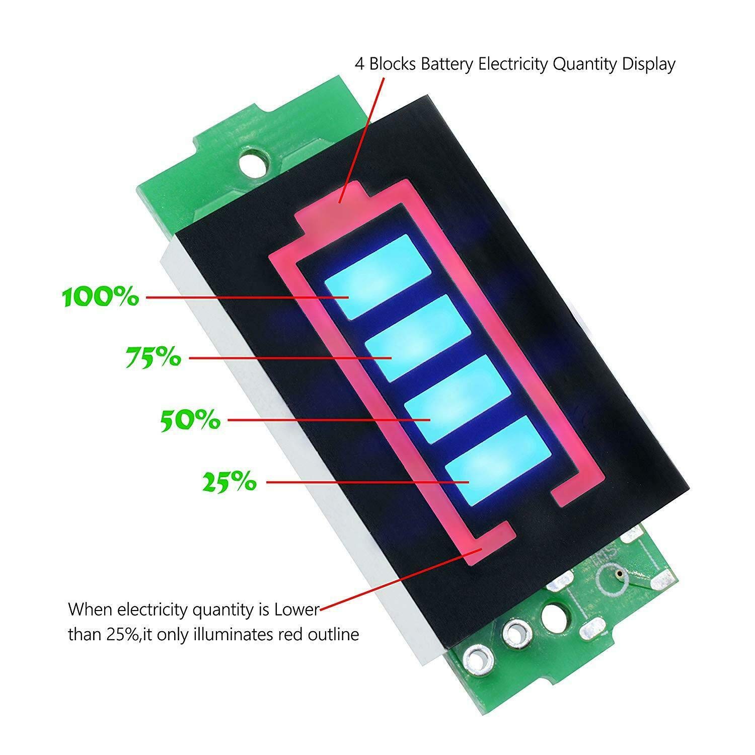 1.2v 12v ZB2L3 18650 Tester di capacità della batteria al litio agli ioni di lit