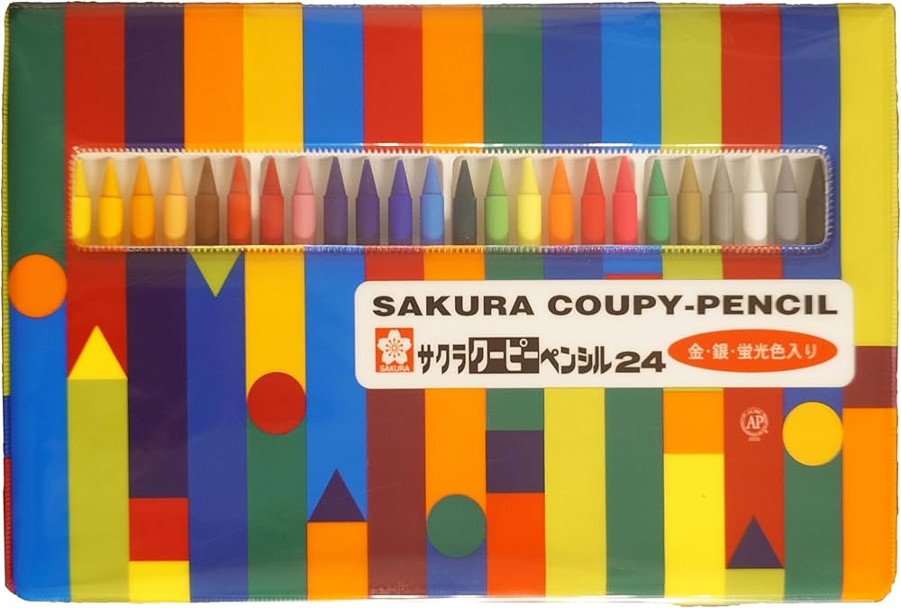 ☆サクラクーピーペンシル☆SAKURA☆クーピー☆新学期☆２４色☆新品未使用☆ 楽天市場】サクラクレパス クーピーペンシル 24色 ソフトケース