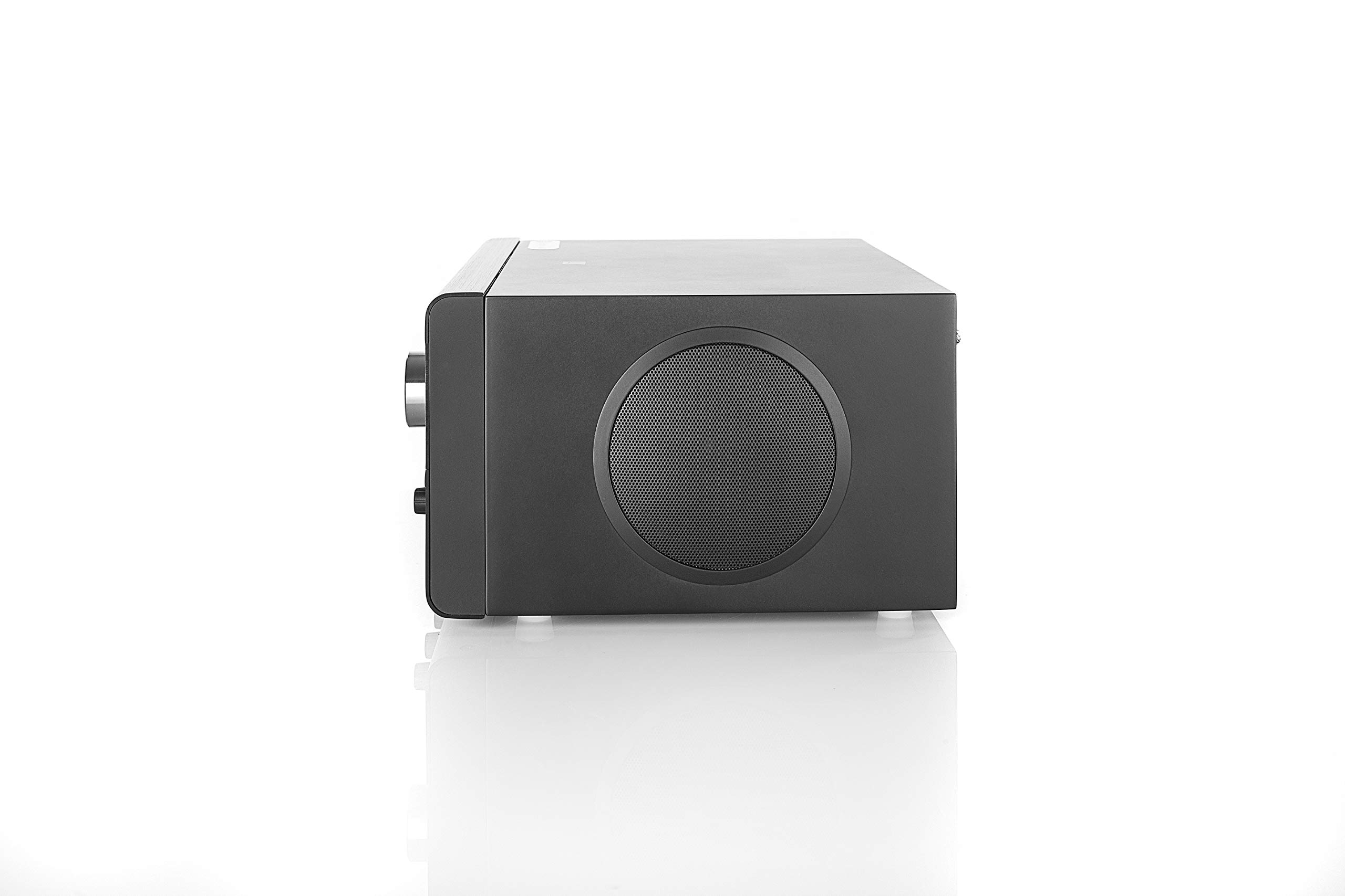 Design Hybridradio 74988 • CD, USB, MP3, DAB+ Radio •AUX-In•FM •Streaming musicale, Spotify, AmazonMusic, impianto stereo, display OLED, HIFI• jack per cuffie, nero •DualCR900Phantom