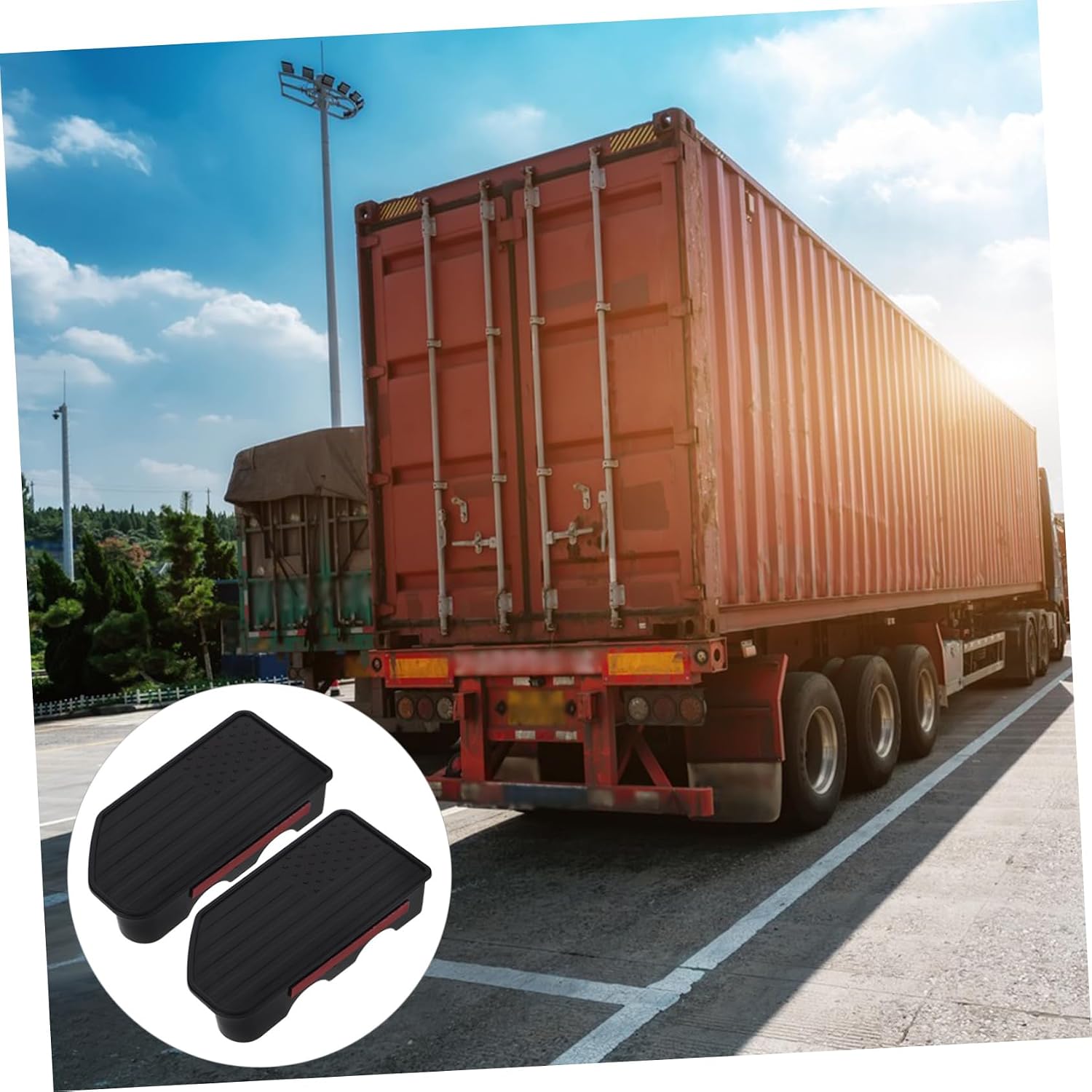 1Pair Truck Bed Cap Replacement Stake Pocket Cover for Easy Installation Bed Rail Stake Protection Enhances Vehicle Appearance Durable Truck Accessories