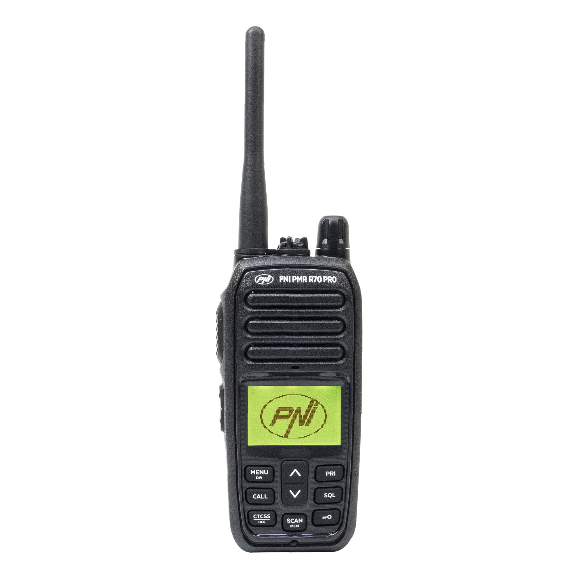 Portable Radio Station PNI PMR R70 PRO 446MHz, 16CH 0.5W, 99 PC Programmable Channels, 50 CTCSS and 166 DCS Toner, IP67, No License Required