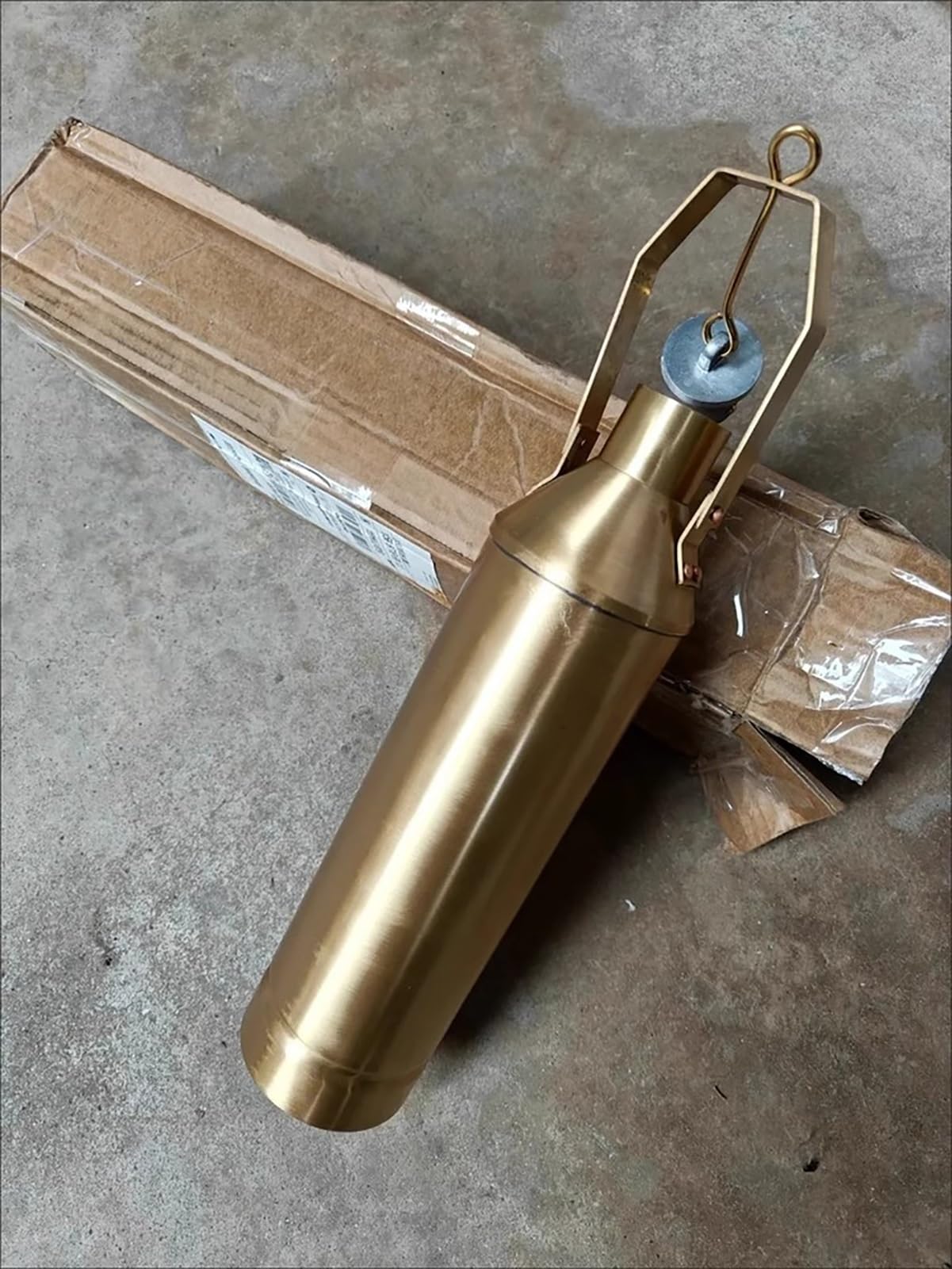 Zestaw butelek do pobierania próbek oleju z linką, przenośny metalowy próbnik do ekstrakcji oleju opałowego, urządzenie do pobierania oleju silnikowego 1000 ml, do elektrowni, lina 15 m