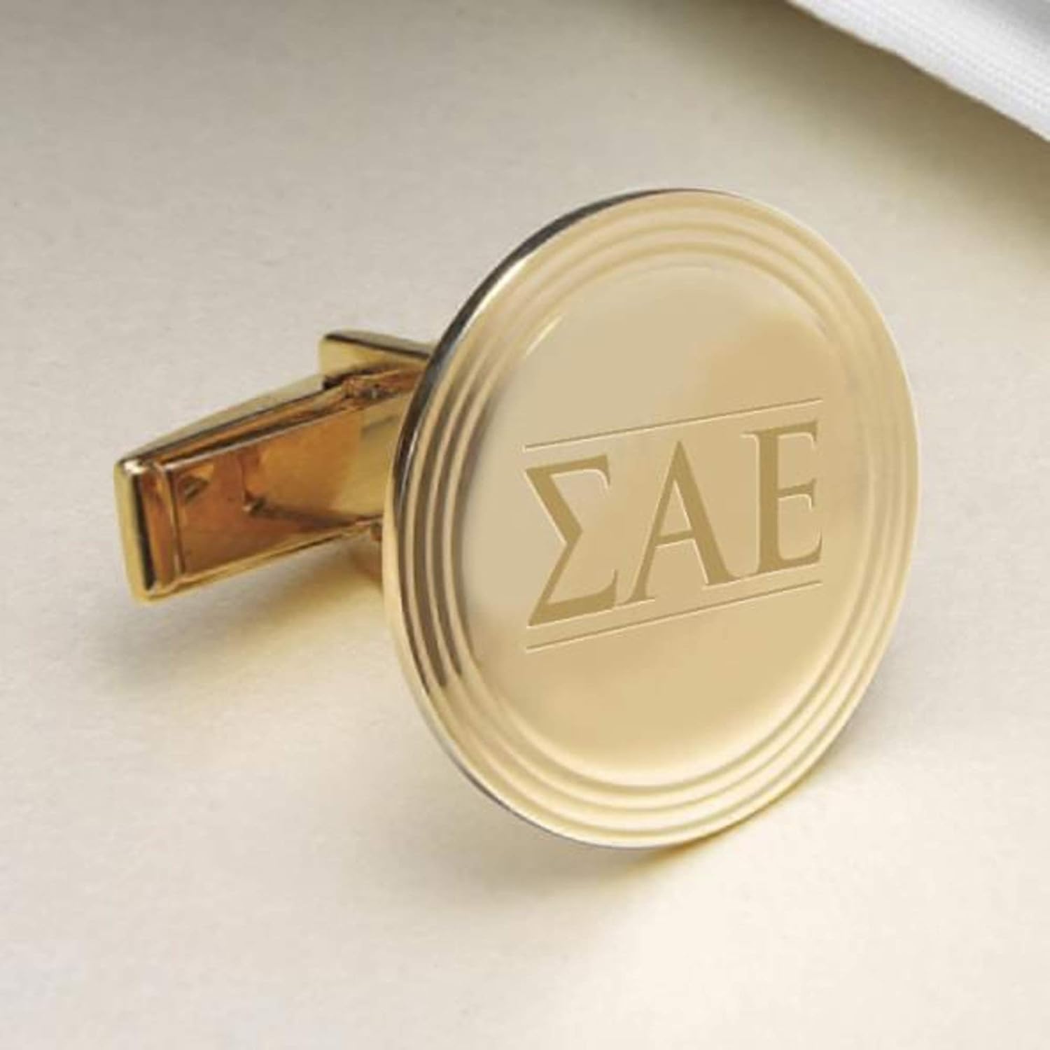 Sigma Alpha Epsilon 14K Gold Cufflinks
