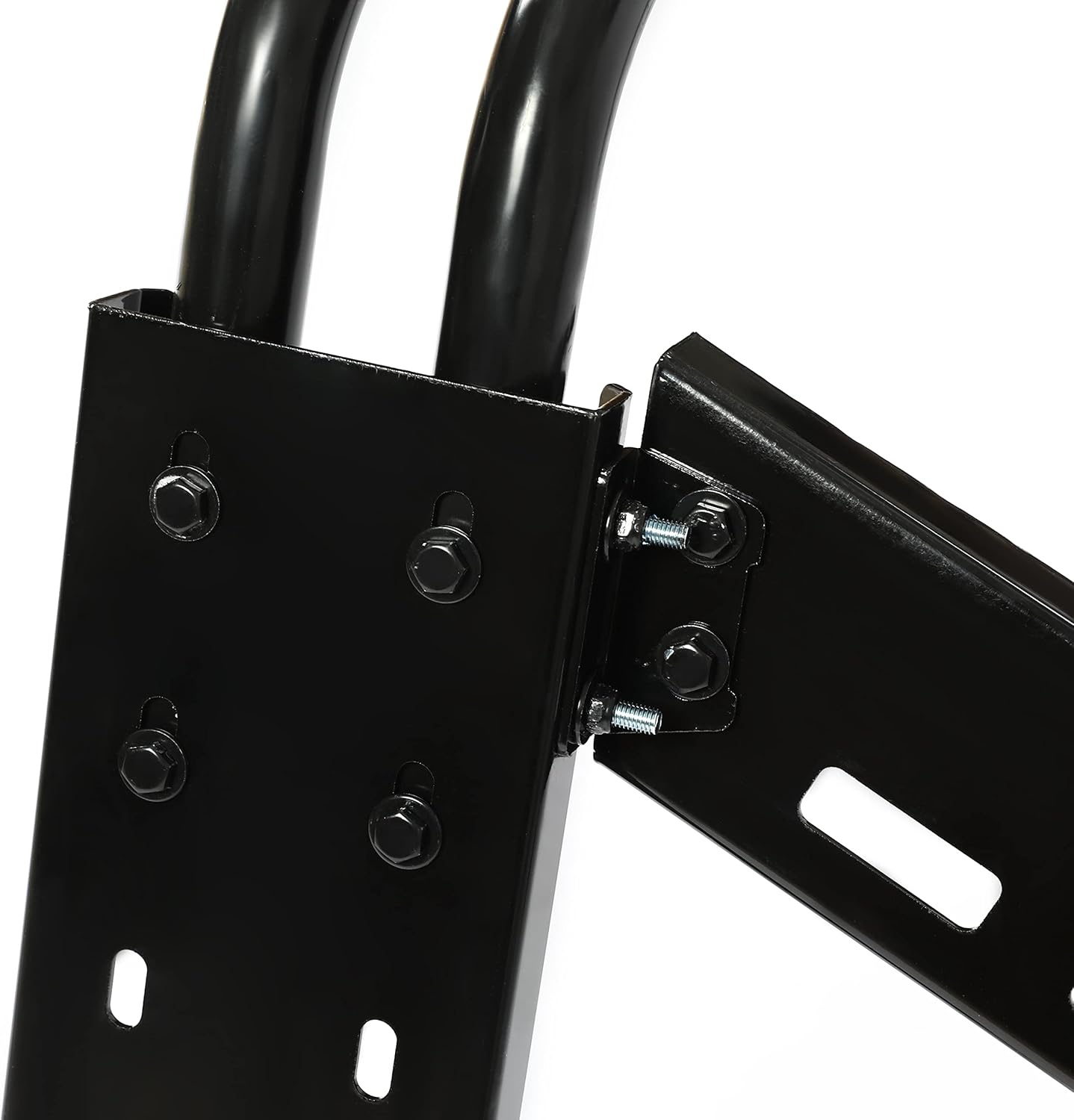 ALMULOO Adjustable Roll Bar Compatible with Silverado/Ram/F150 Full Size Trucks Sports Bar Cargo Rack Grille Guard Roll Cage Black