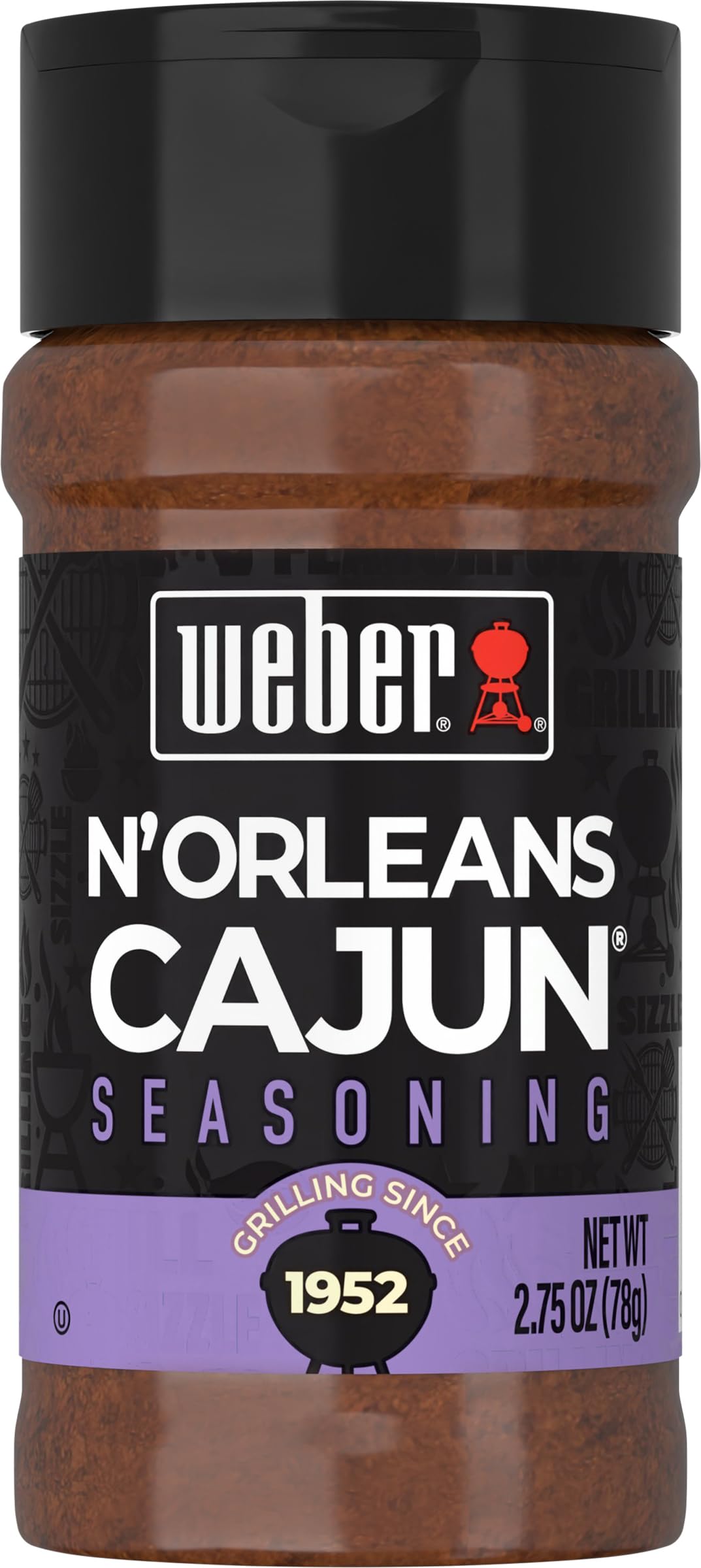 Weber N'Orleans Cajun Seasoning 78g Jar