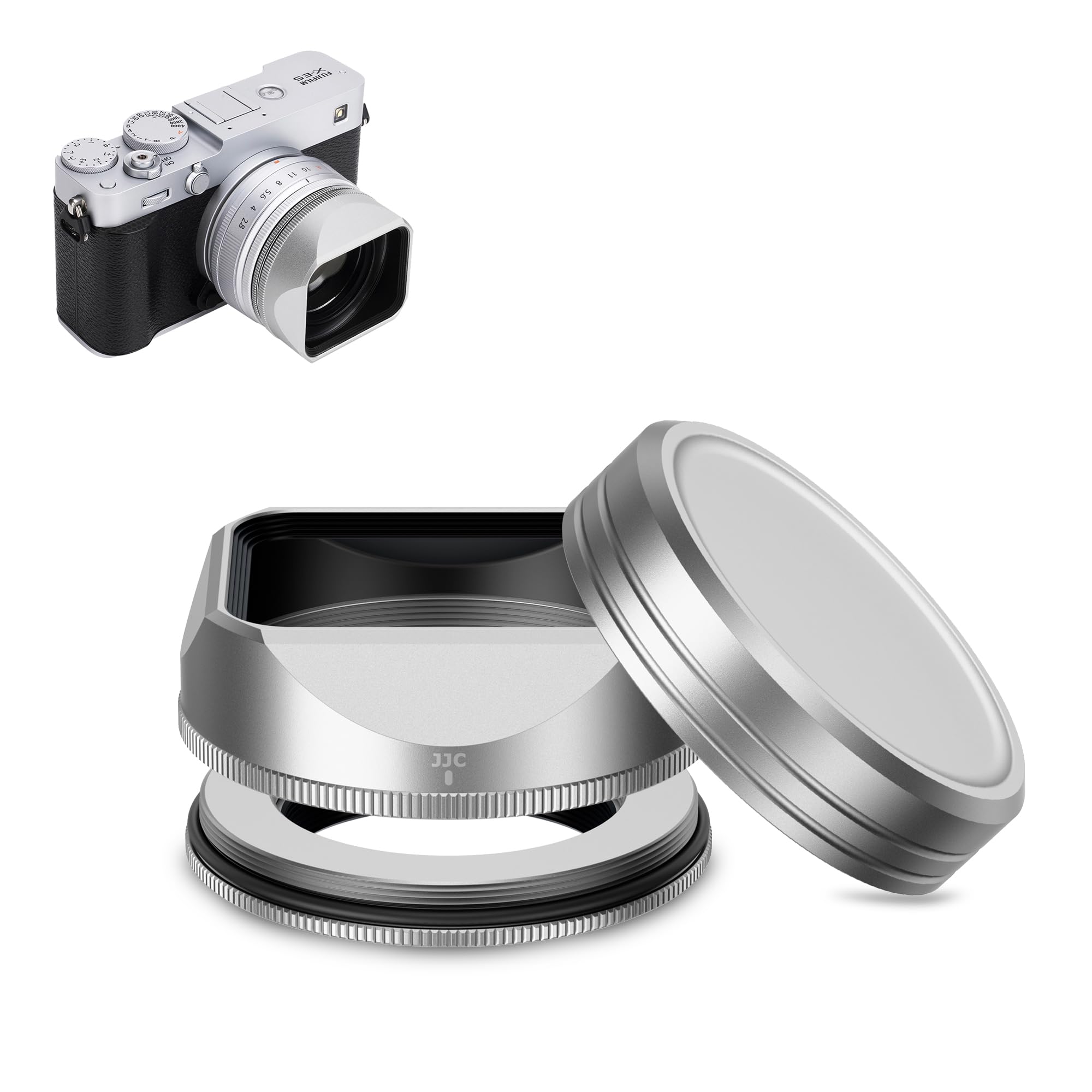 FUJIFILM XF23mmF2 R WR レンズフード付属 Amazon | JJC スクエアメタルレンズフード フードキャップ+アタブター