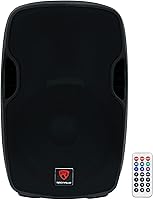 Vista 2 de Rockville BPA15 15 "Bluetooth 800 vatios DJ PA altavoz+bolsa de altavoz resistente a la intemperie