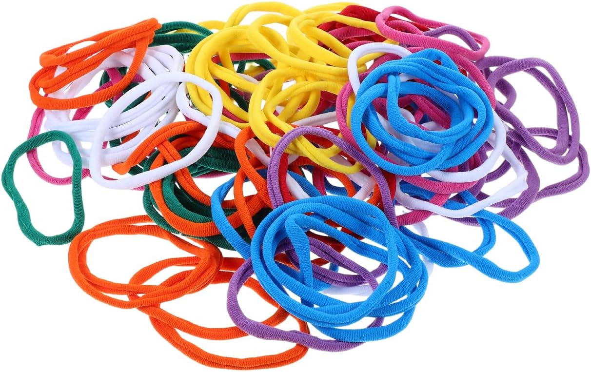 288 Pcs Loom Potholder Loops Weaving Loom Loops Potholder Loops Weaving Craft Loops with Multiple Colors for DIY Crafts Supplies