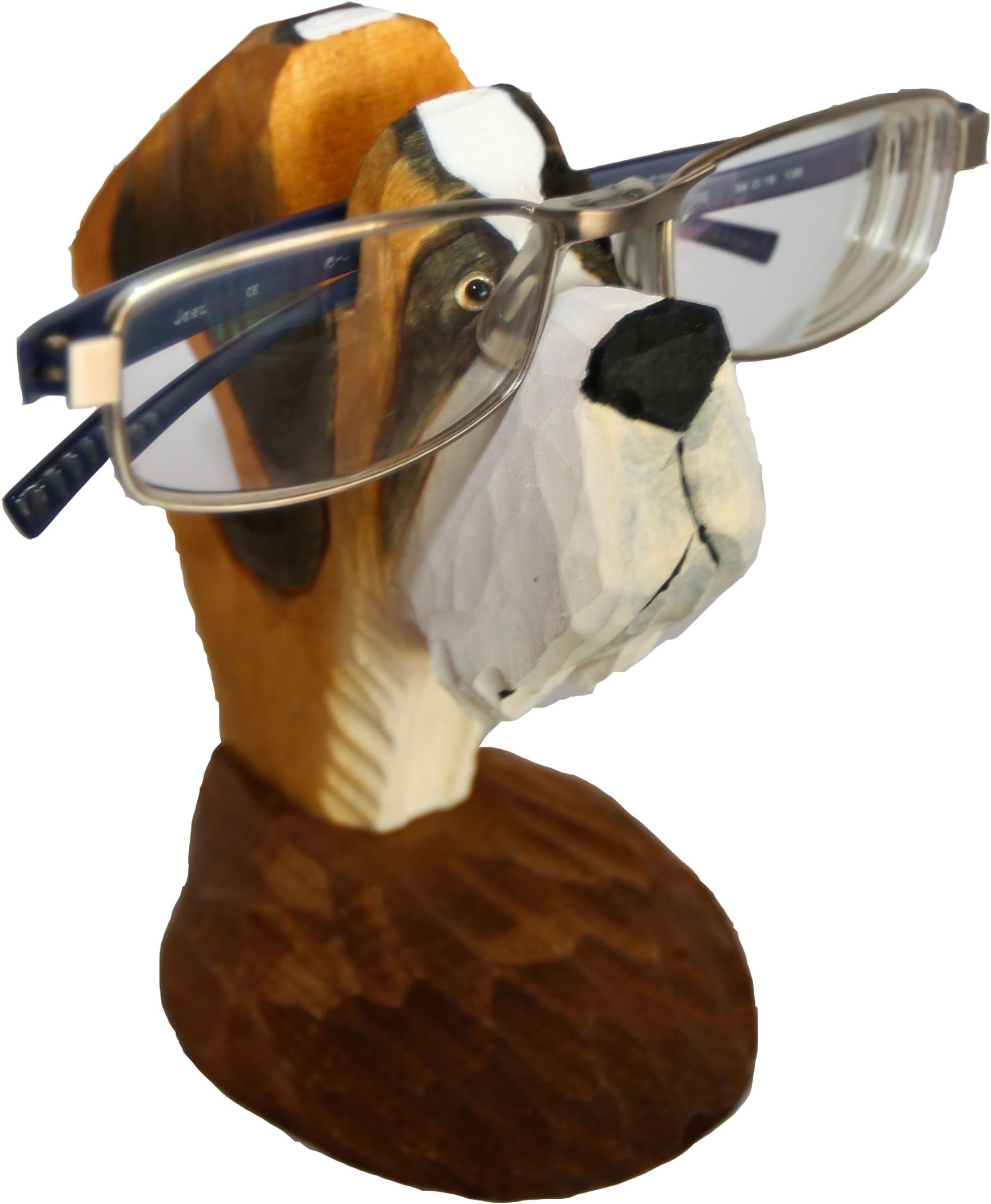WisdomCraft Handmade Wooden Eyeglass Holder-Dog