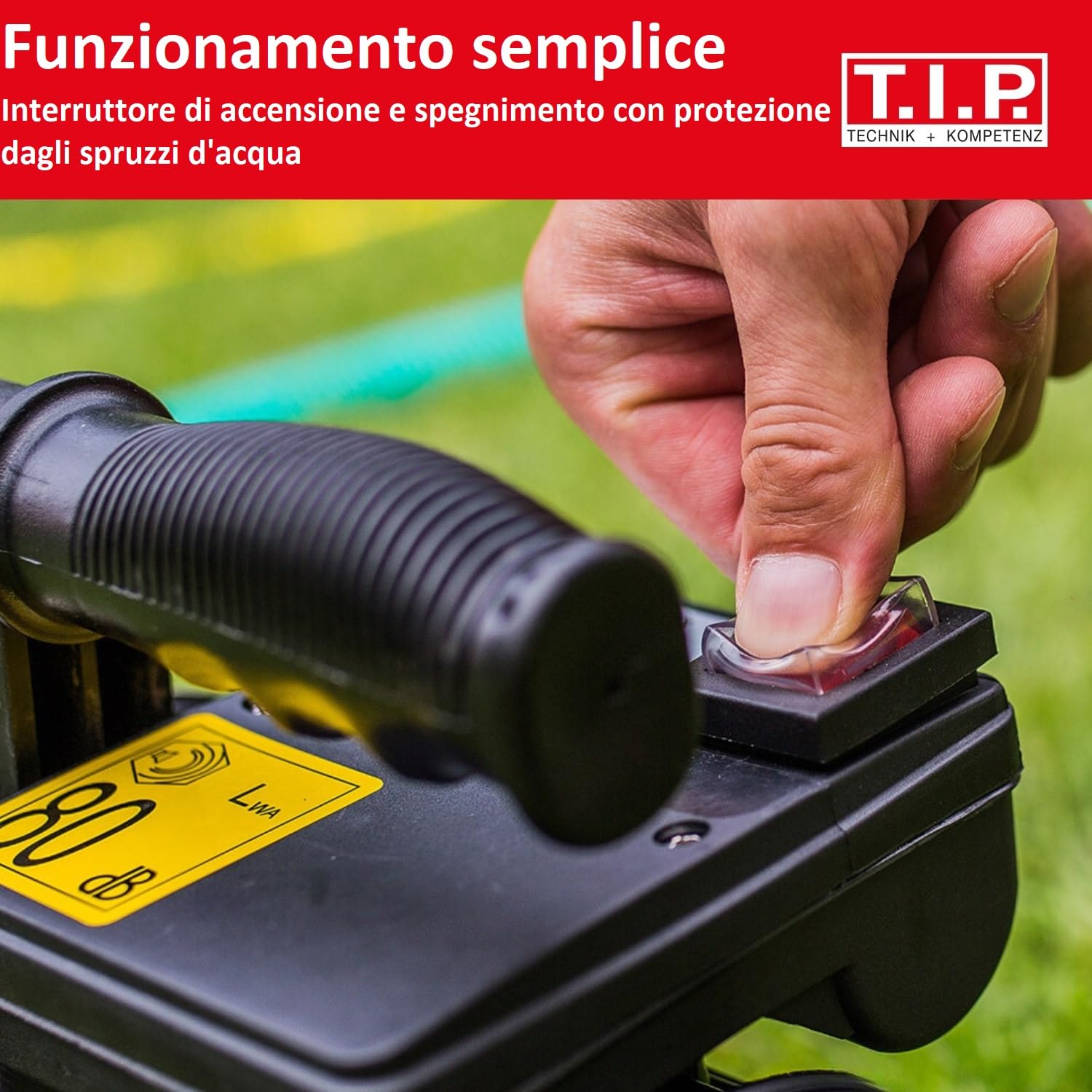 T.I.P. Smarte Gartenpumpe 3.300l/h 46m Förderhöhe, Jet-Gartenpumpe, App