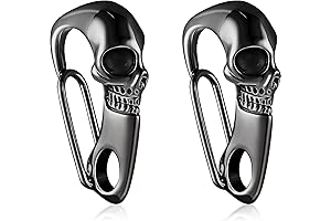 Hicarer 2 Pieces Skull Key Holder