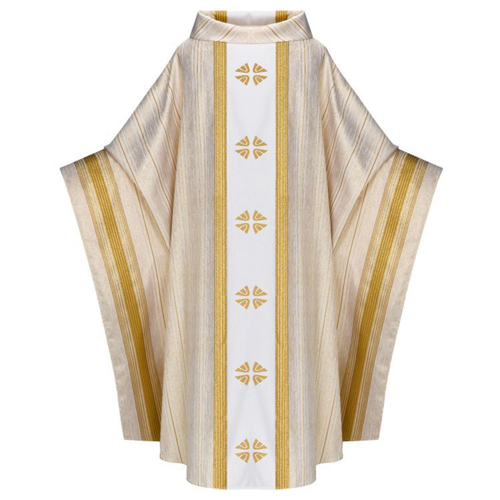 Uomo Clero Sacerdote Romano Celebrante Battesimo Costume Vestment Lettino Adulto Chiesa Cattolica Padre Massa Vestiti Vestiti Vintage