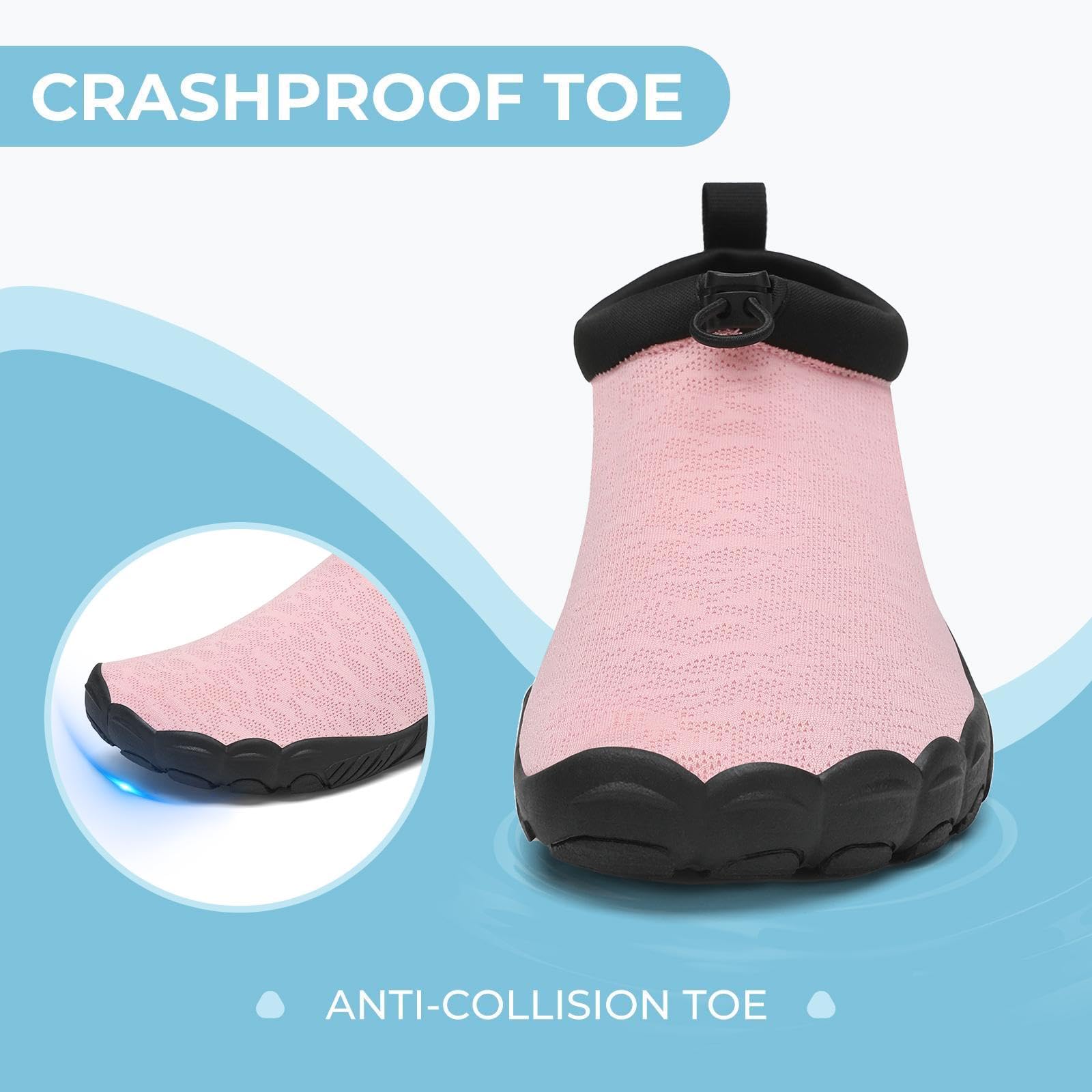 Mishansha Unisex Sport Acquatici Scarpe Donna Leggero Antiscivolo Scarpe da Surf Uomo Summer Immersione Scarpette per Beach Swim Yoga 36-46EU