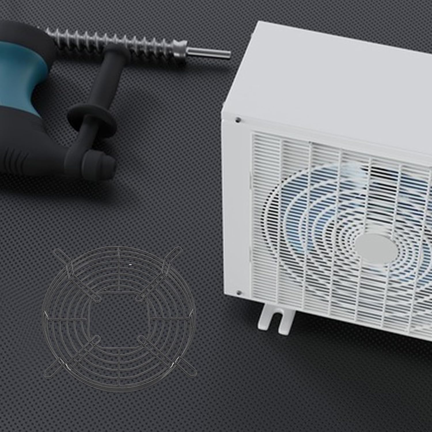 Iron Cooling Fan Grill Cover for Cold Storage Equipment