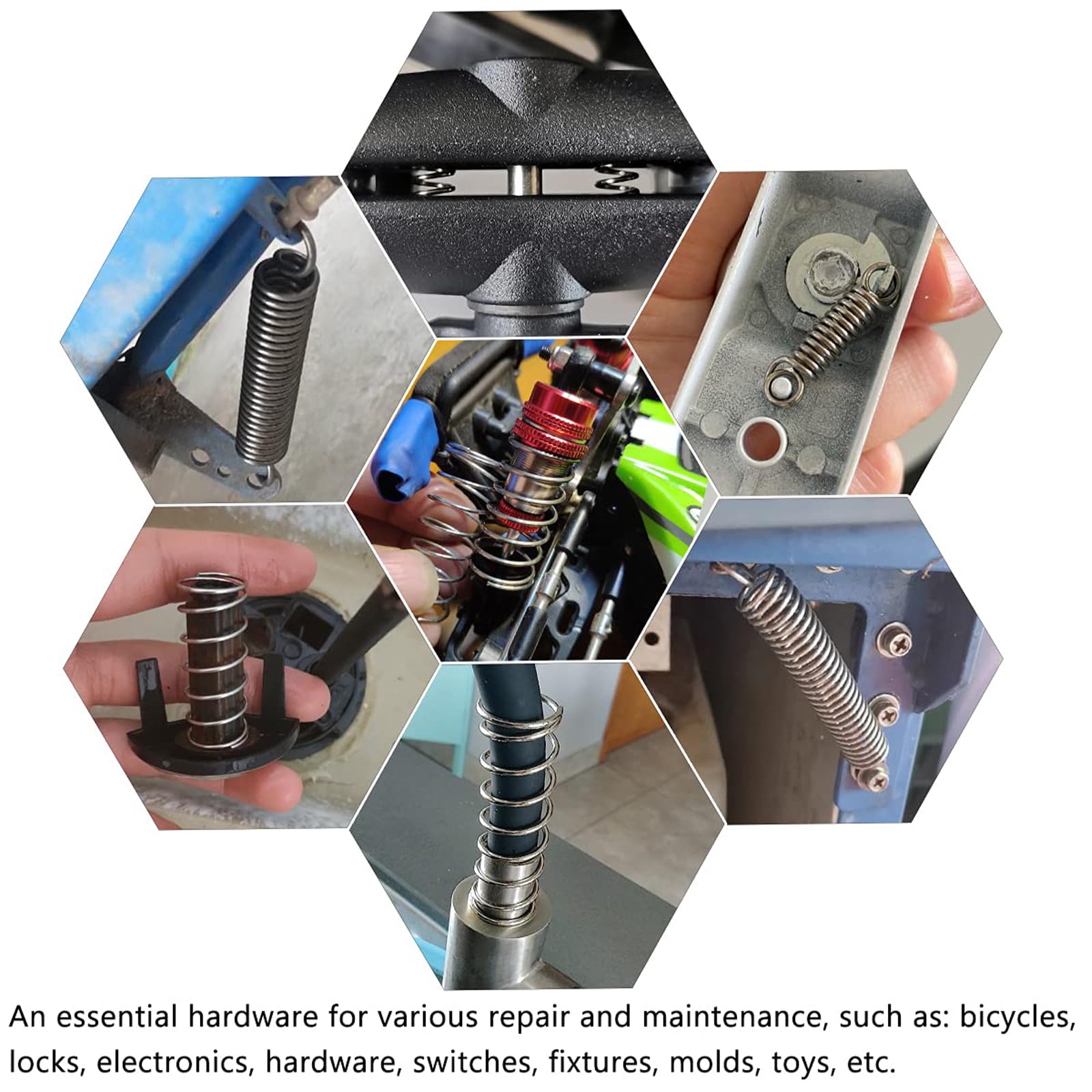 4 Molle A Trazione Zincata Per Atrezzo Palestra - Sports In Vendita A - Foto 5