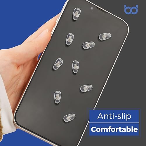 Miniatura 4 de 6 pares de almohadillas de nariz de repuesto para Ray-Ban RB3604 RB3523 RB6336 RB7140 RB3534 RB3549 RB4071 RB8415 RB3526 RB3538 RB3558 RB3660 RB3530