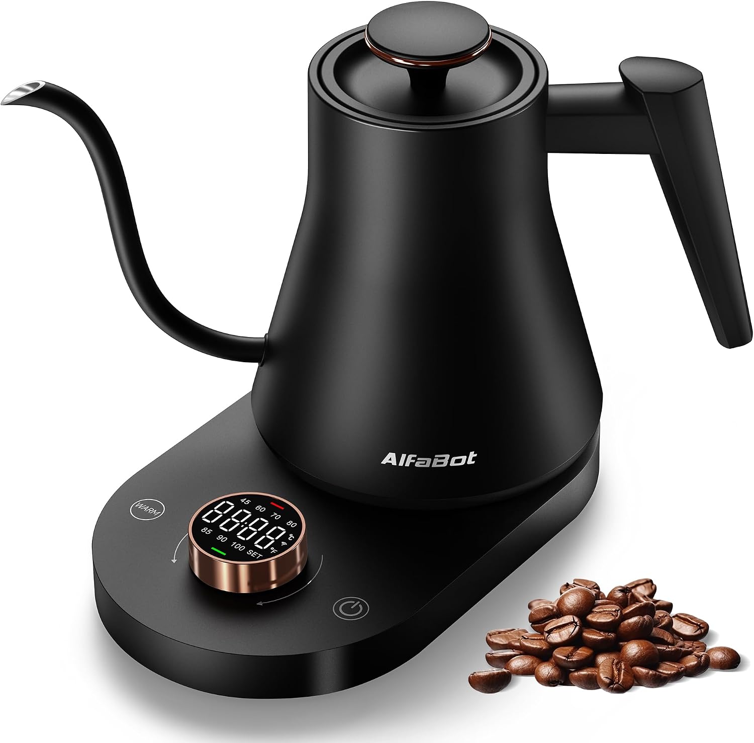 AlfaBot Electric Kettle main view