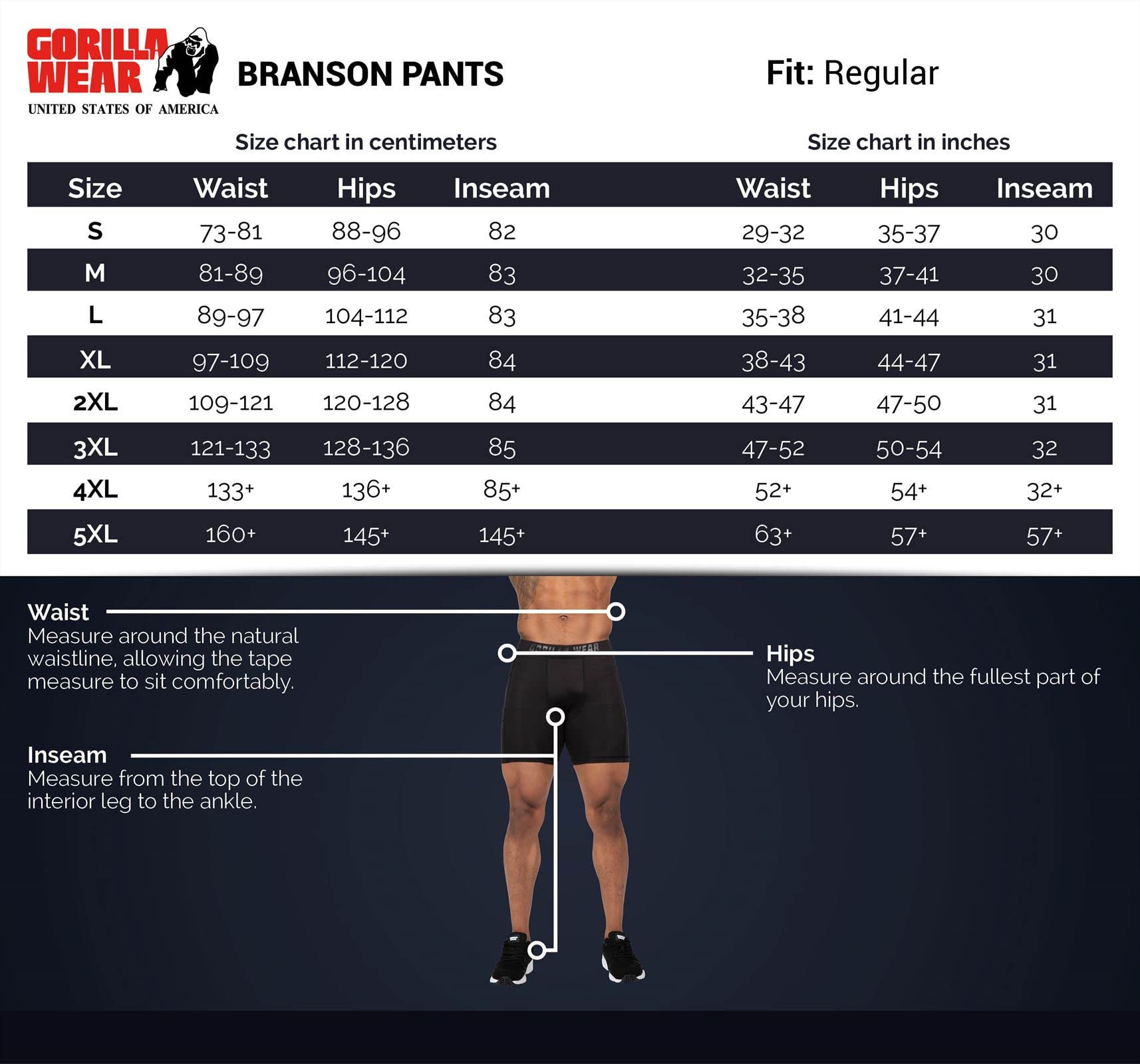 Gorilla Wear Branson Pants - Pantalón de chándal Hombre