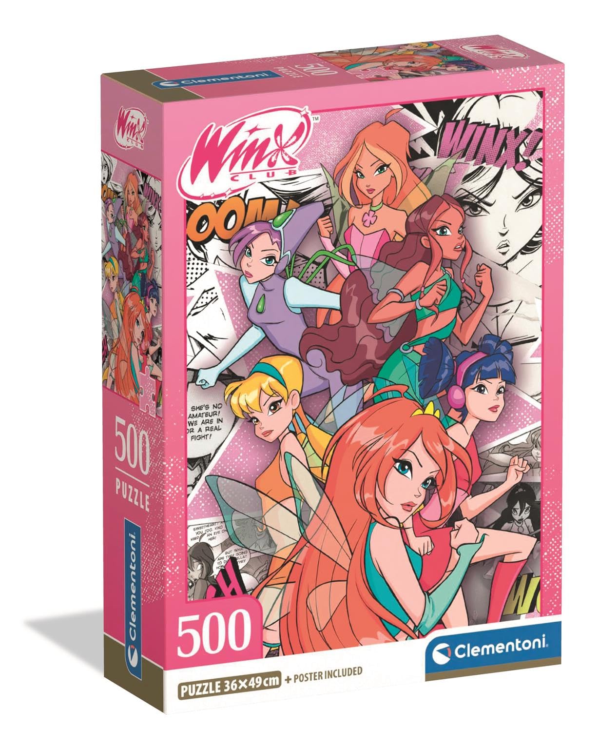 Clementoni 500 Compact Winx 2025 – Puzzle