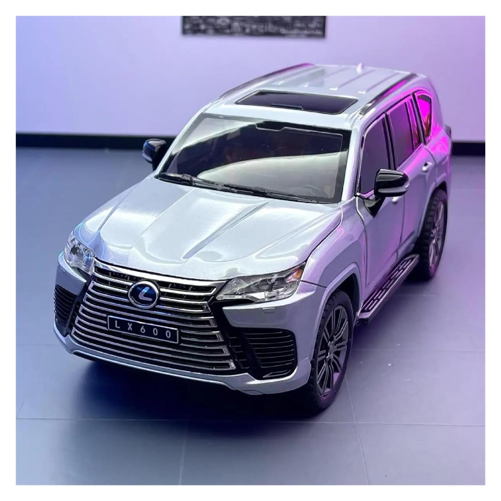 Amazon.com: 1 24 for Lexus LX600 SUV Alloy Car Model Diecast Metal