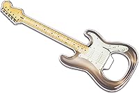 Vista 15 de 1 pieza/set abrebotellas de cerveza en forma de guitarra, regalo para amantes de la música y la guitarra, accesorios de cocina para bebedores (negro)