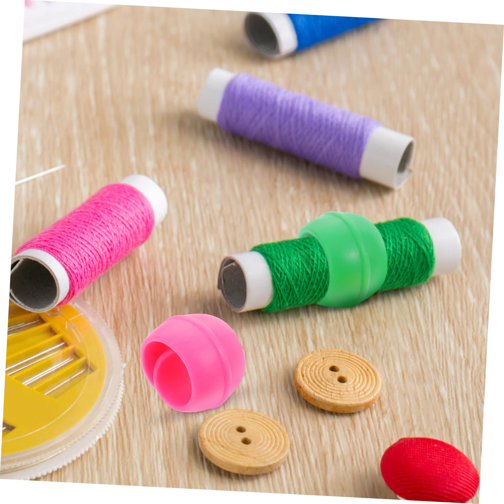 Ramdon 50 Clip Porta Rocchetto Per Cucito – 5 Colori Assortiti, Organizzatore Per Fili E Bobine, Accessori Da Cucito