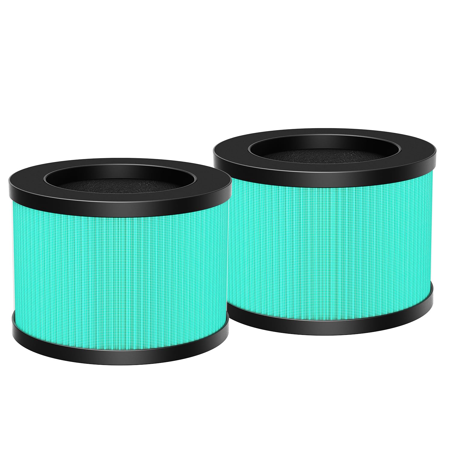 Asheviller Filtro di ricambio True HEPA DH-JH01, compatibile con purificatore d'aria AROEVE e Kloudi DH-JH01, Intelabe EPI080/EP1080 ed Elechomes EPI081/EP1081, confezione da 2