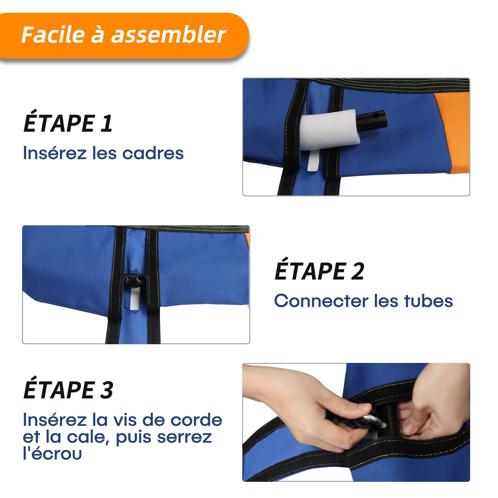 Dripex Balançoire Nid d'Oiseau pour Enfant, 115 x 75 cm, Charge 200 kg