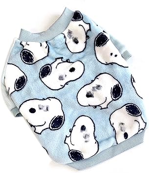 Amazon 犬服 Tシャツ パーカーペット服 ドッグウェア 春秋冬服 犬用コスチューム 可愛い スヌーピー 犬の服 ペットウェア 犬仮装 洋服 四足 柔らかい ふわふわ 防寒 保温 人気 ファッション 小中型犬服 猫服 お散歩お出かけ服 ペット用品 脱毛保護 ブルー M aumas