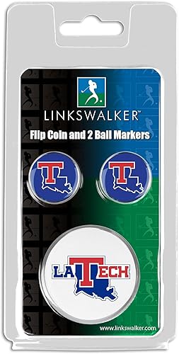 LinksWalker Flip Decision Challenge Moneda con 2 marcadores de pelota de golf