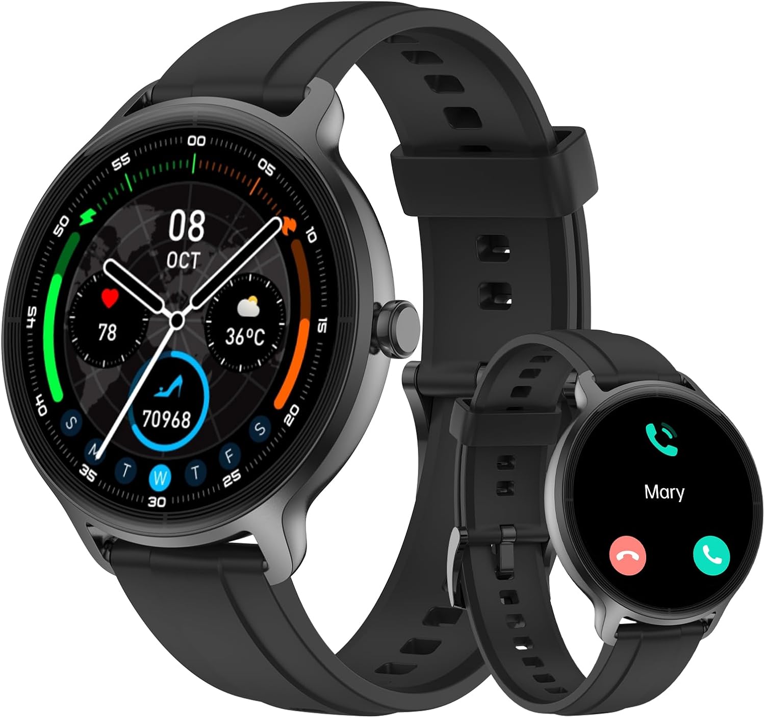 Smart Watch for Men Women(Answer/Make Calls), Smartwatch...