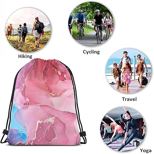 Miniatura 7 de Notas musicales Bolsas con cordón Mochila Bolsa de gimnasio Bolsa con cordón, Multi-a153, Mochilas de viaje
