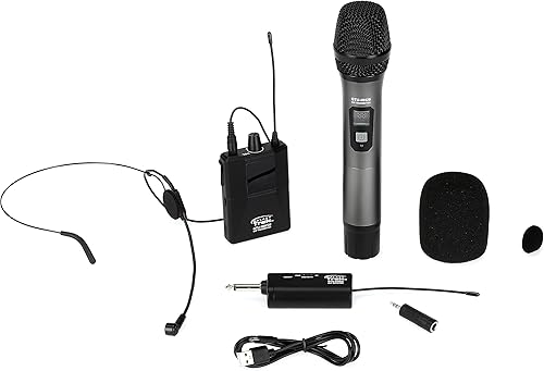 Miniatura 2 de Galaxy Audio GTU-SHP5AB GTU Galaxy Trek UHF Dual Wireless Combo Mic System