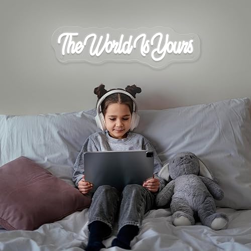 Vista 30 de Letrero de neón con texto en inglés «All You Need Is Love» para boda, alimentado por USB, tres brillos ajustables, decoración de pared para boda