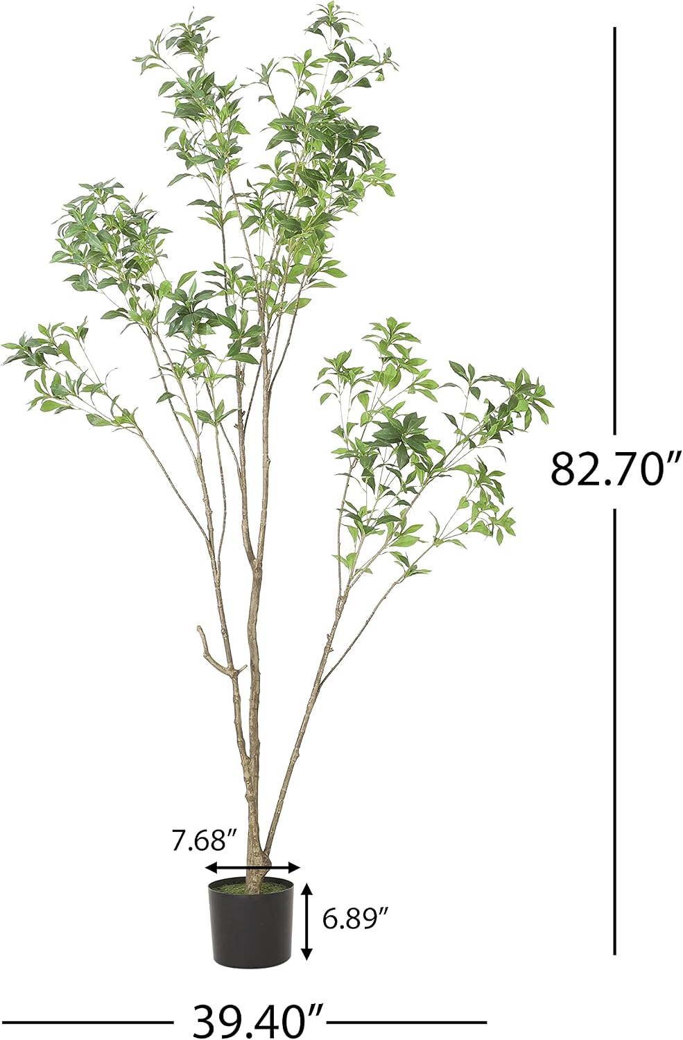 Christopher Knight Home Bergweg 7' x 3' Artificial Pieris Tree - Green