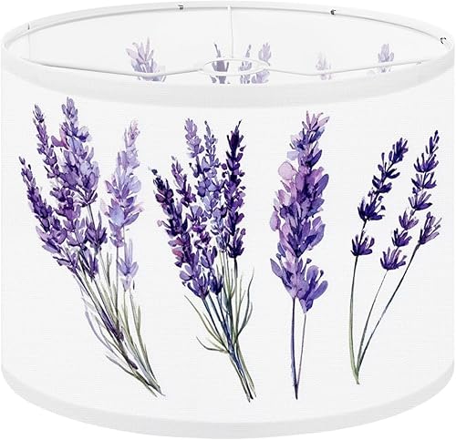 Miniatura 14 de Pantalla de lámpara de tambor de los años 70, retro, sin costuras, de los años 60 y 70, pantalla de estilo estético para lámparas de pie, lámparas