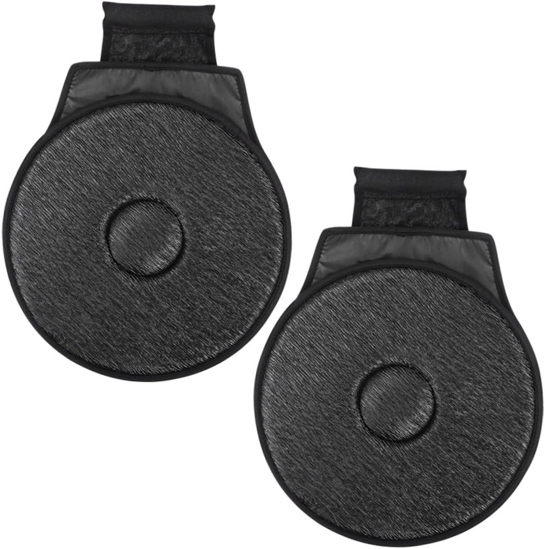 2pcs Rotating Car Seat Cushions Swivel Seat Pad for Comfortable Travel Lightweight and Portable Design Easy to Clean and Store for