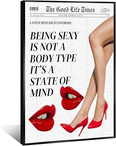 Miniatura 15 de Medpol Póster retro rosa de moda con texto en inglés «How Lucky Are We Lips Room Aesthetics» («How Lucky Are We Labios»)