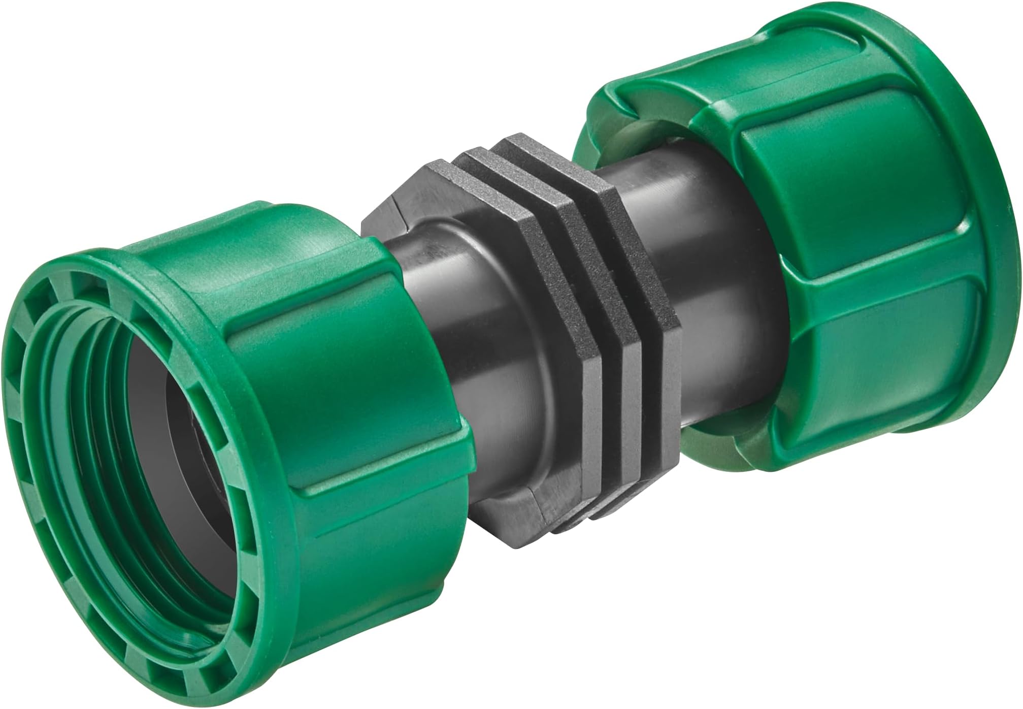 Connector for Valve Boxes V3: Accessory for connecting two valve boxes V3, simple screw connection, with 2 x 1" female thread (02758-20)