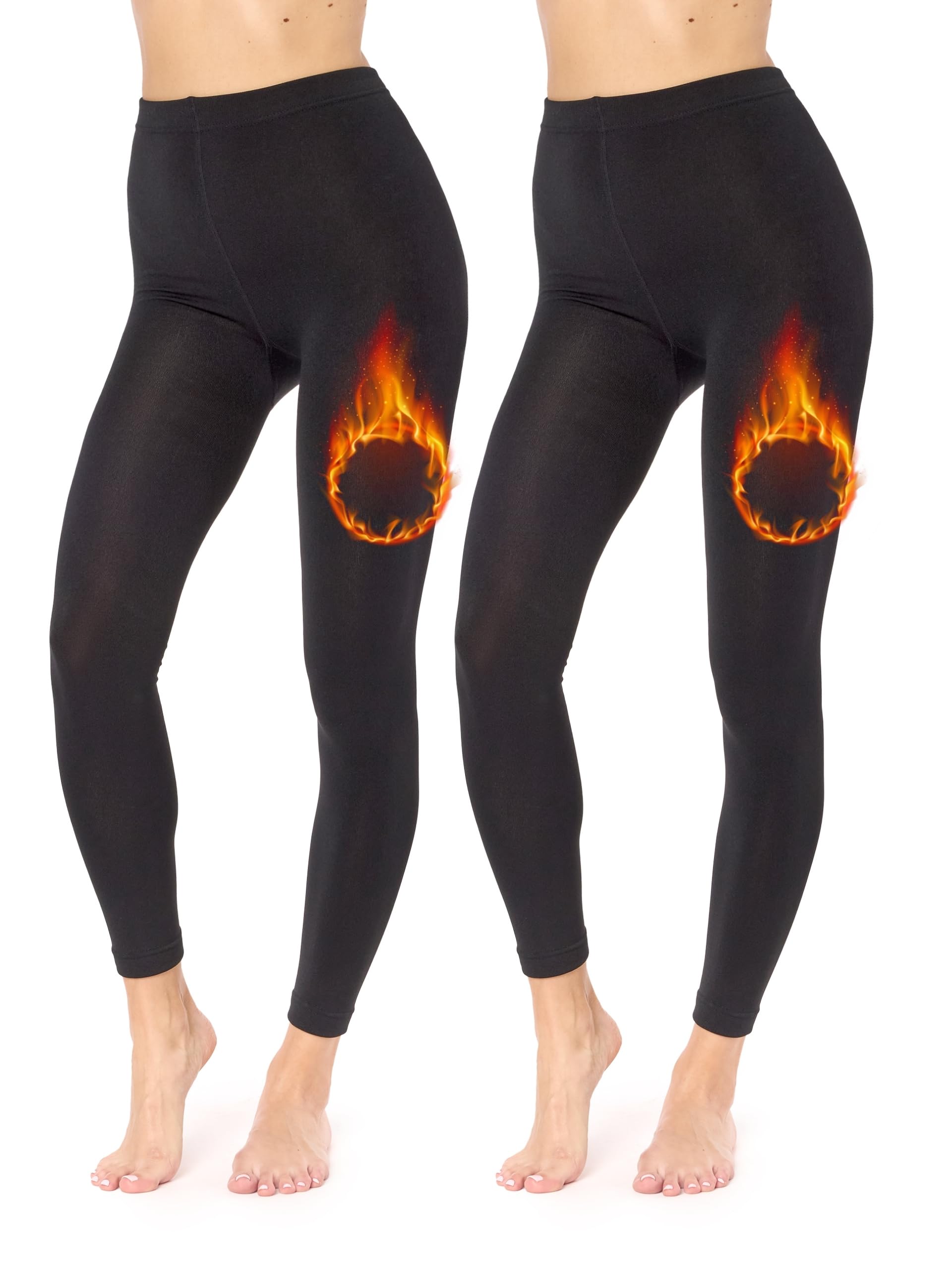 Merry Style Thermo Leggings Damen gefütterte Thermoleggings Thermohose Winter Damen Leggings warm Outdoor gefüttert MS-ATX-441