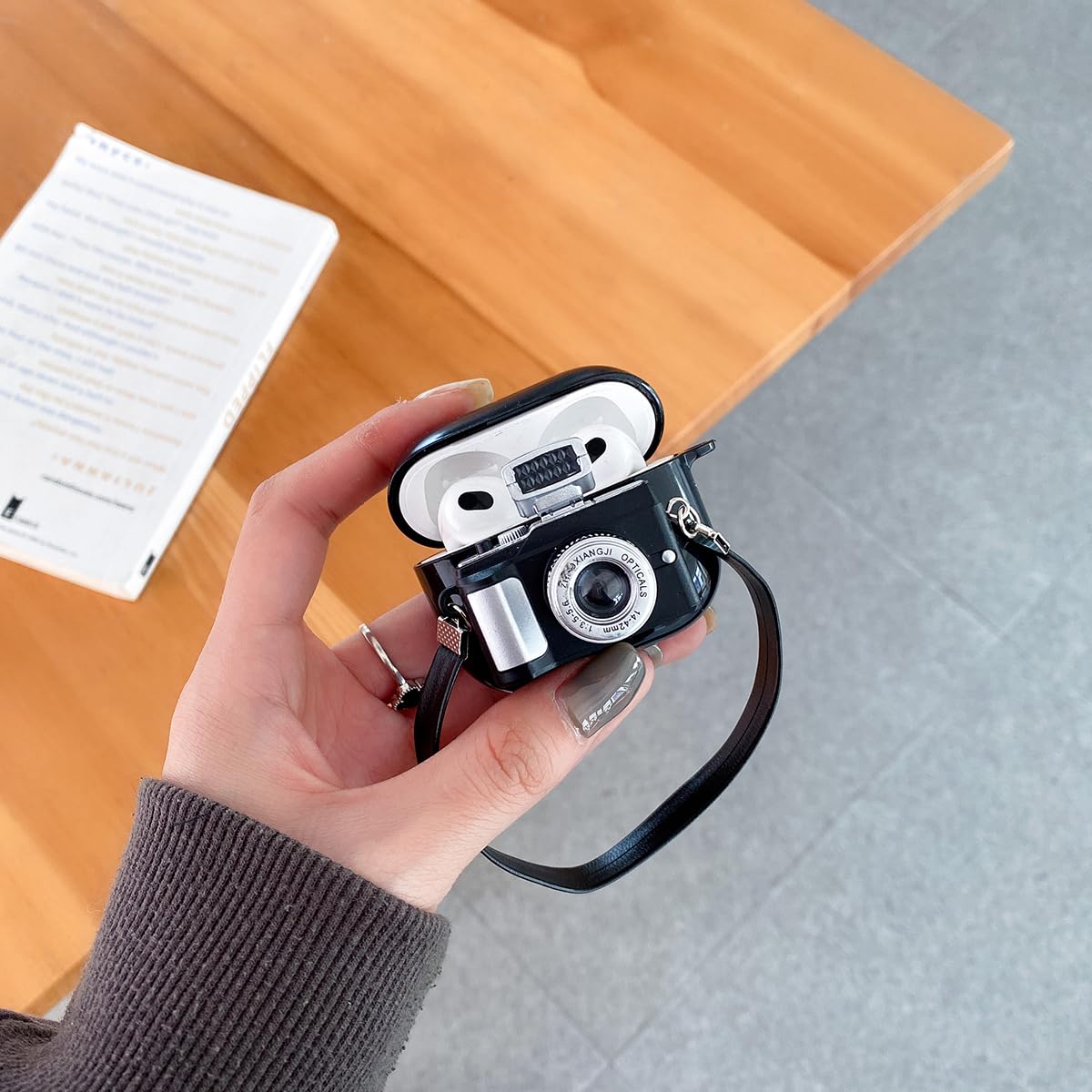 Amazon.com: Yatchen Camera AirPods Case Cover,Apply to AirPods Pro