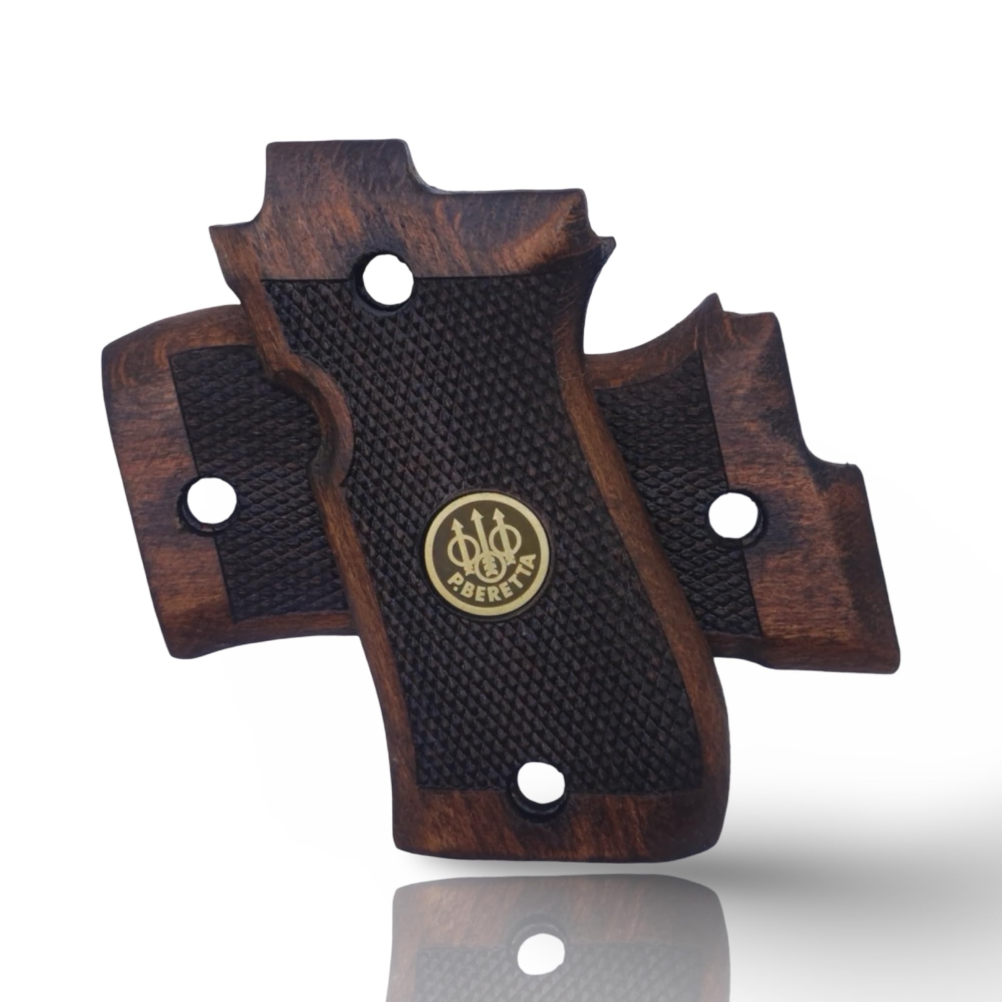 Amazon.com: Zib Grips Compatible with Beretta F81 / F84, Real Wood