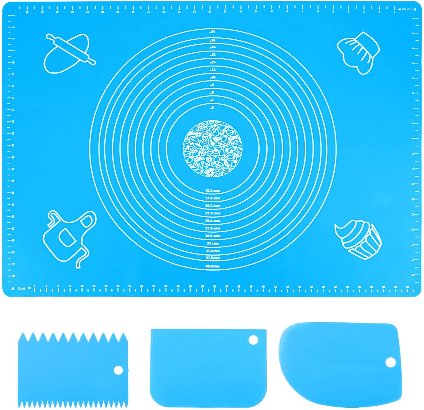 Tapis De Cuisson En Silicone Rummershof (2 Pièces) - Feuille à ...